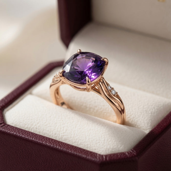 Lavender Amethyst Ring