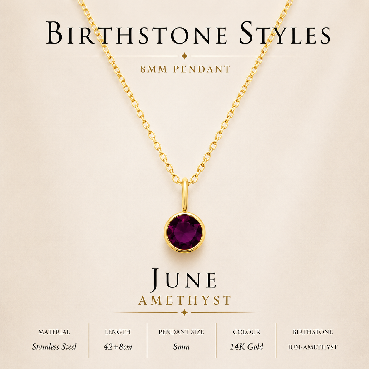 The Birthstone Pendant
