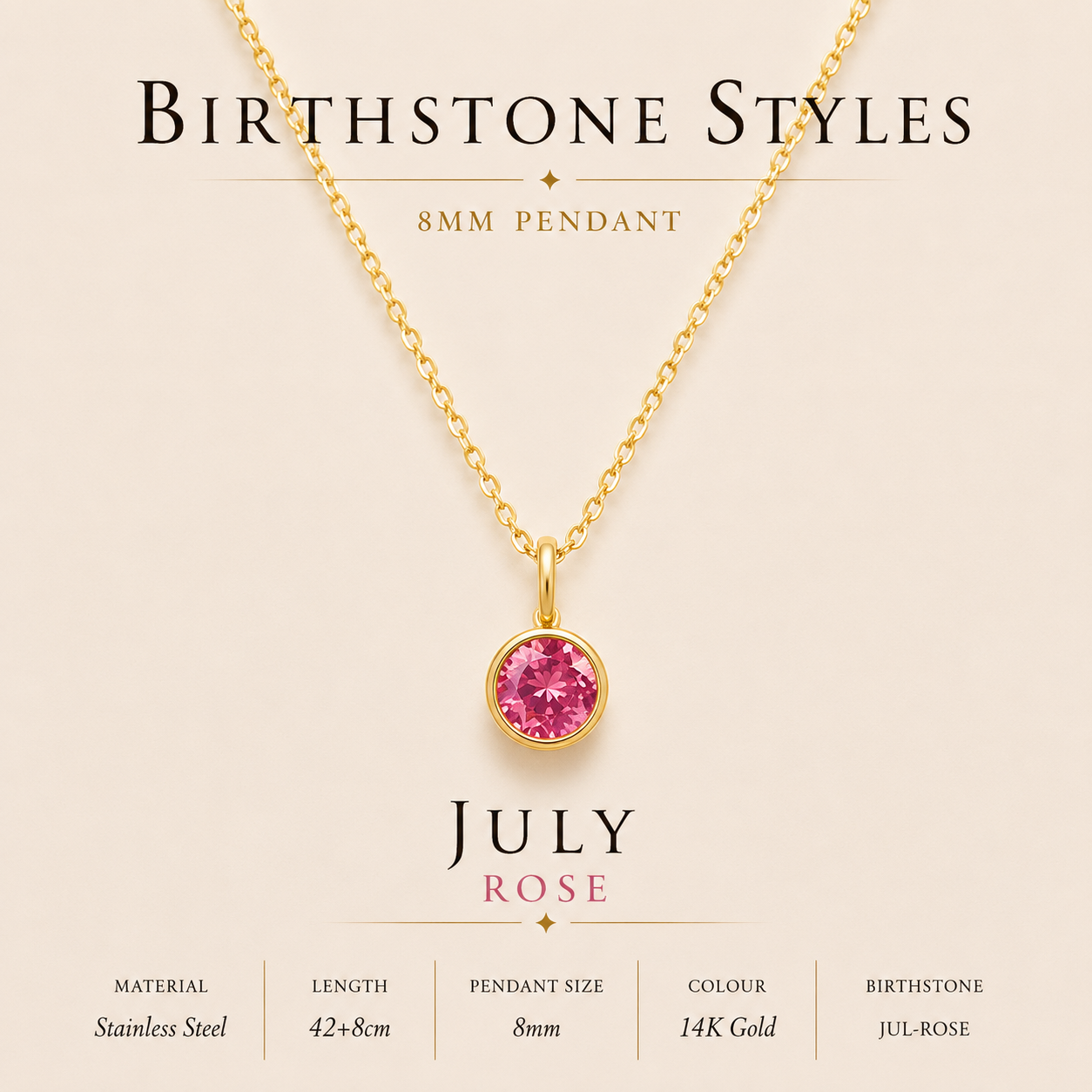 The Birthstone Pendant