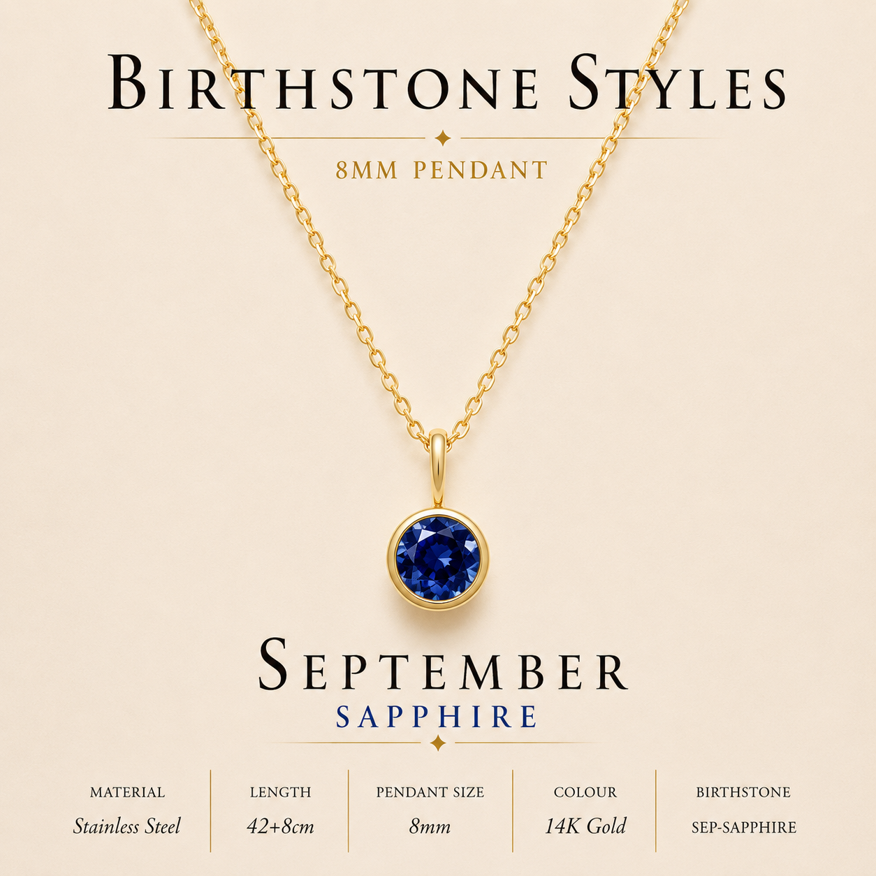 The Birthstone Pendant