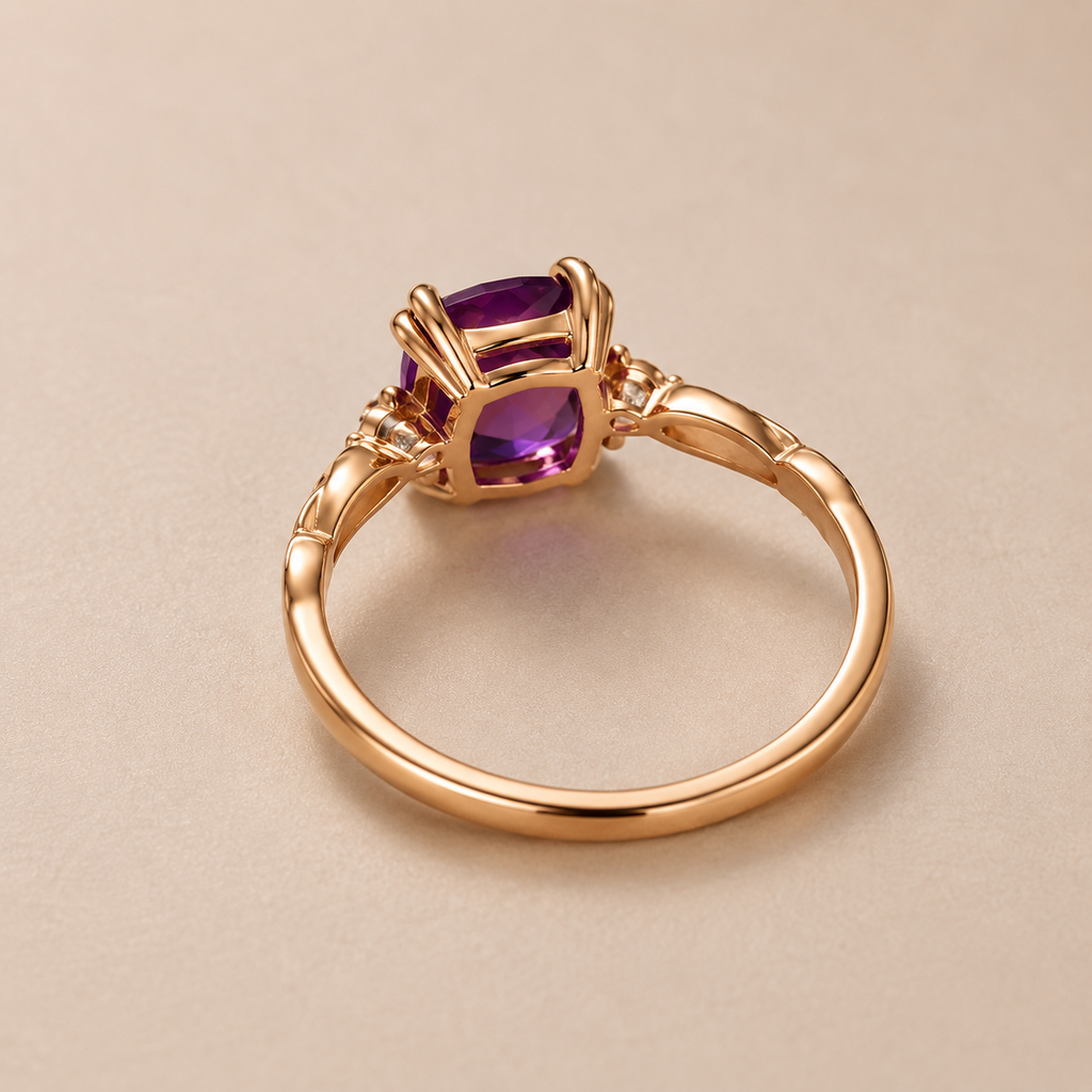 Lavender Amethyst Ring