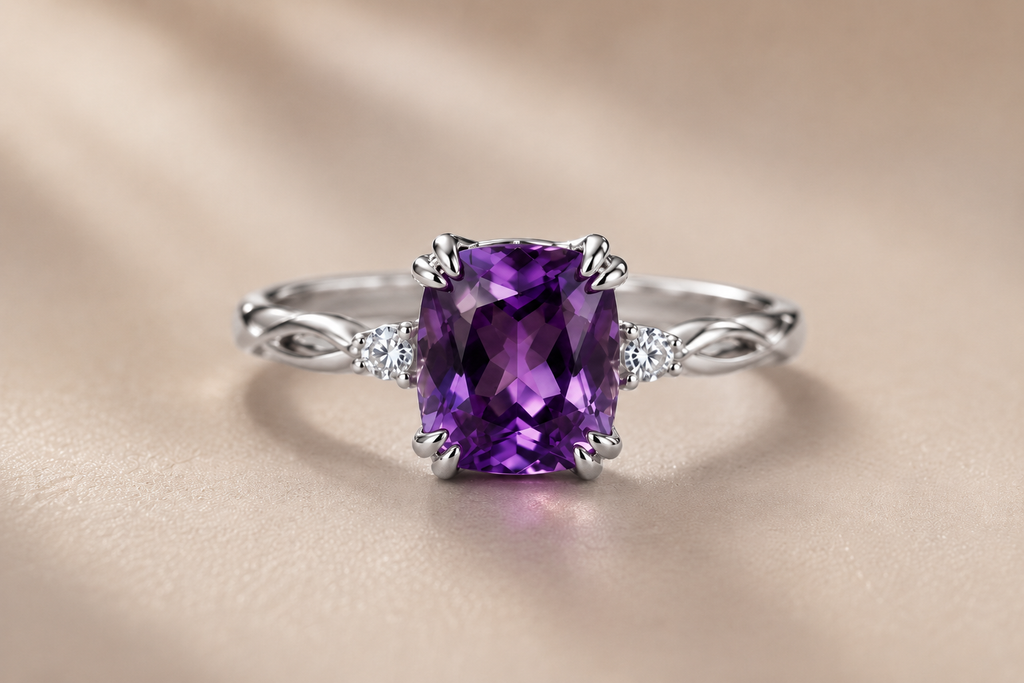 Lavender Amethyst Ring