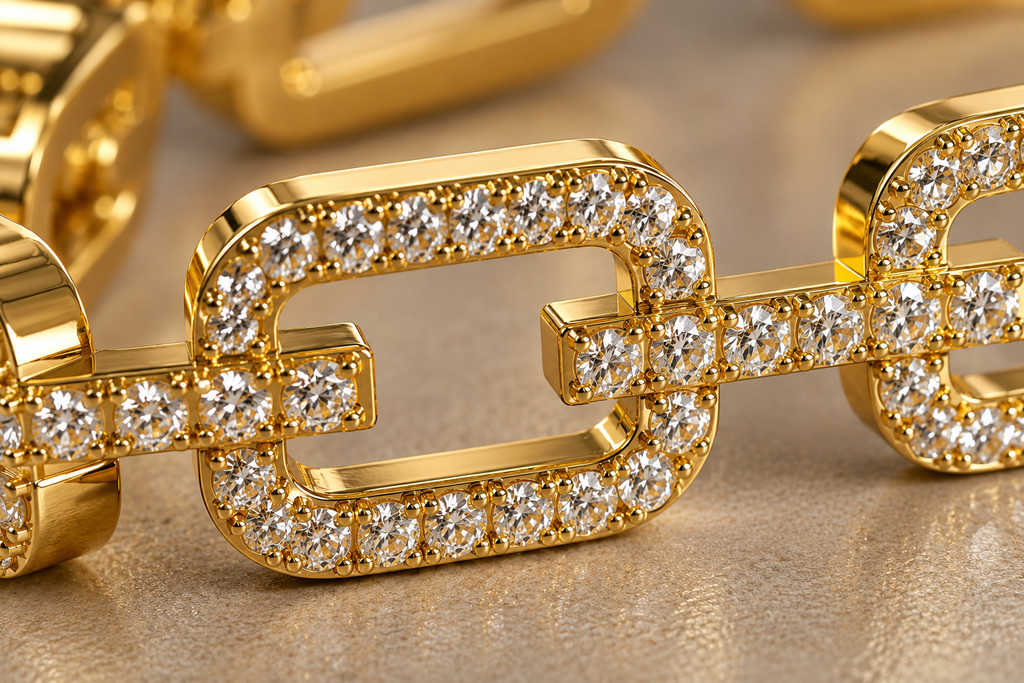 Golden Link Bracelet