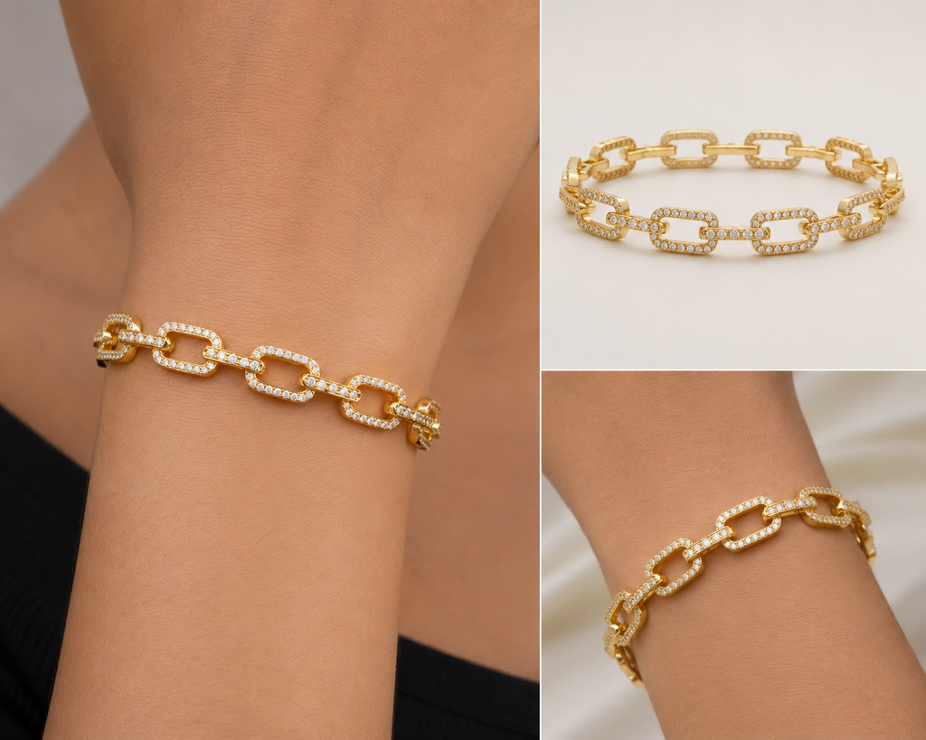 Golden Link Bracelet