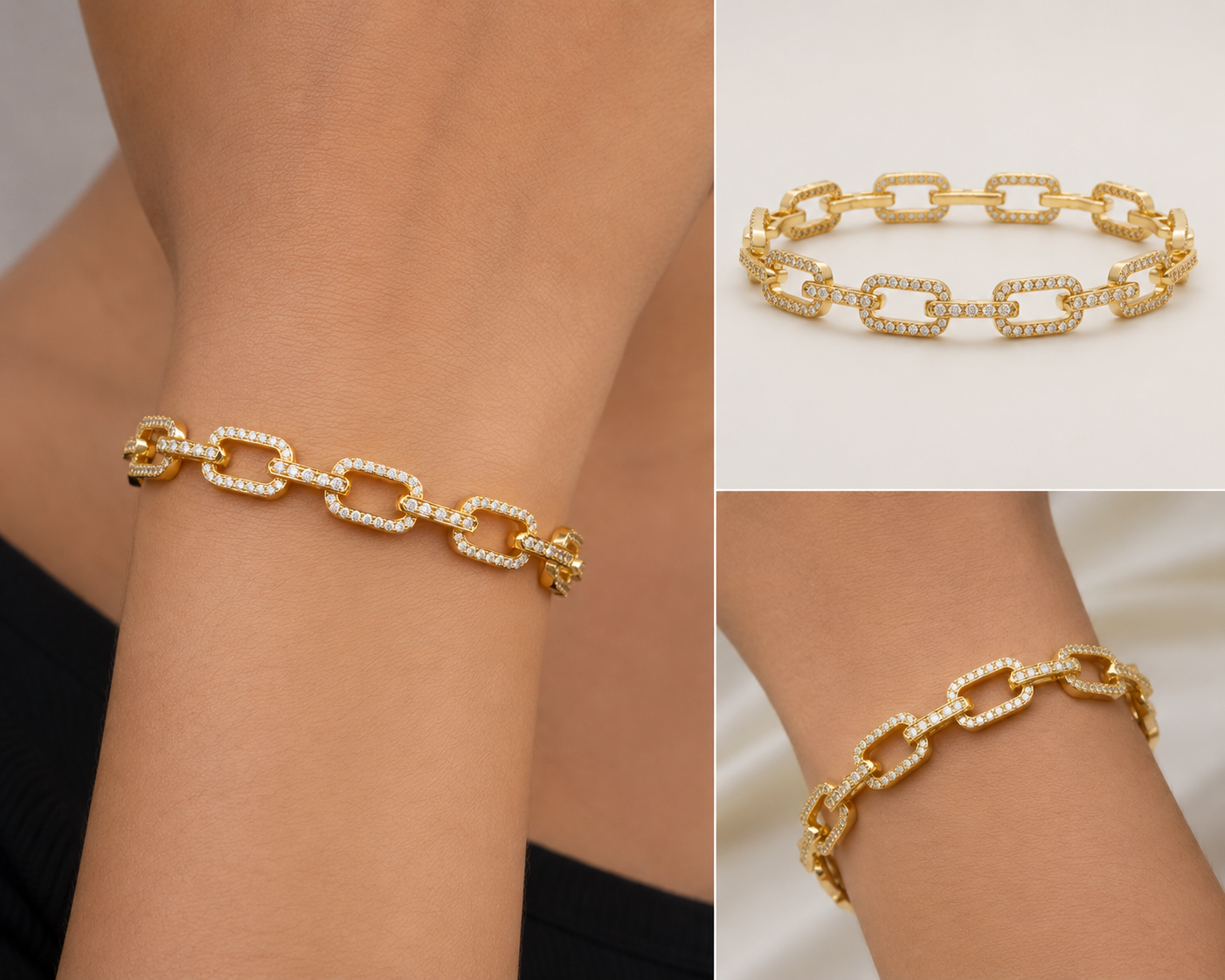 Golden Link Bracelet