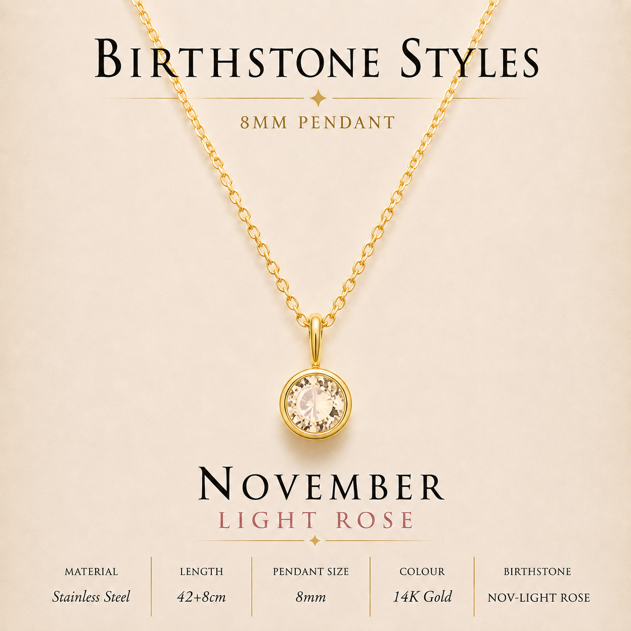 The Birthstone Pendant