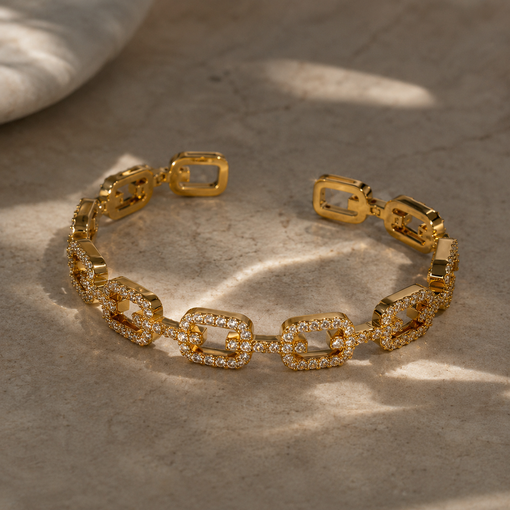 Golden Link Bracelet