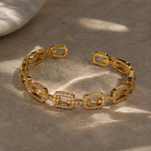 Golden Link Bracelet